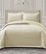 Покрывало Итальянский велюр, Кремовый