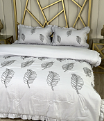 Комплект постельного белья с одеялом "Emilia Amoret the new", Светло-серый