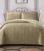 Покрывало Итальянский велюр, Коричневый беж