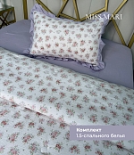 Комплект постельного белья с одеялом, Аллегра,  Муслин, Сиреневый