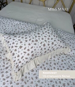 Комплект постельного белья с одеялом, Аллегра,  Муслин, Кремовый