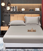 Простыня на резинке, Светло-серый