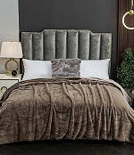 Плед меховой "Барни", Brown