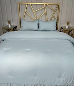 Комплект постельного белья с одеялом "Зефирка", Бирюзовый