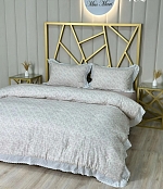 Комплект постельного белья с одеялом "Прованс" Муслин, Зеленый