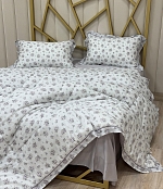 Комплект постельного белья с одеялом TENCEL, Светло-Сиреневый