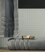 Полотенце махровое, Серый