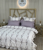 Комплект постельного белья с одеялом "Premium cotton", Сирень