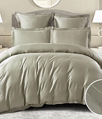 Комплект постельного белья, Тенсель «Премиатта», Светло- серый